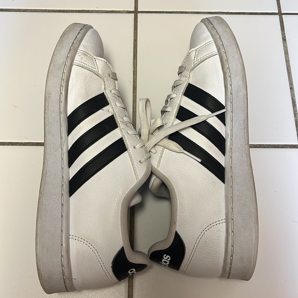Adidas Grand Court Leather Sneakers - Picture 6 of 10